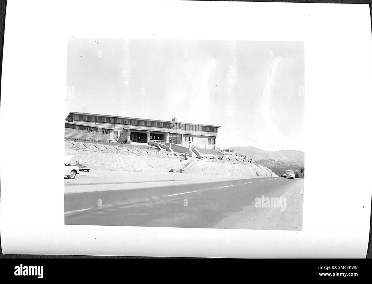 Nyack Lodge Hotel. Original caption: Nyack Lodge Hotel, Sierra Nevada