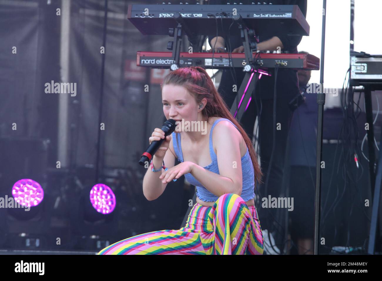 Panorama Music Festival - Sigrid in concert Stock Photo