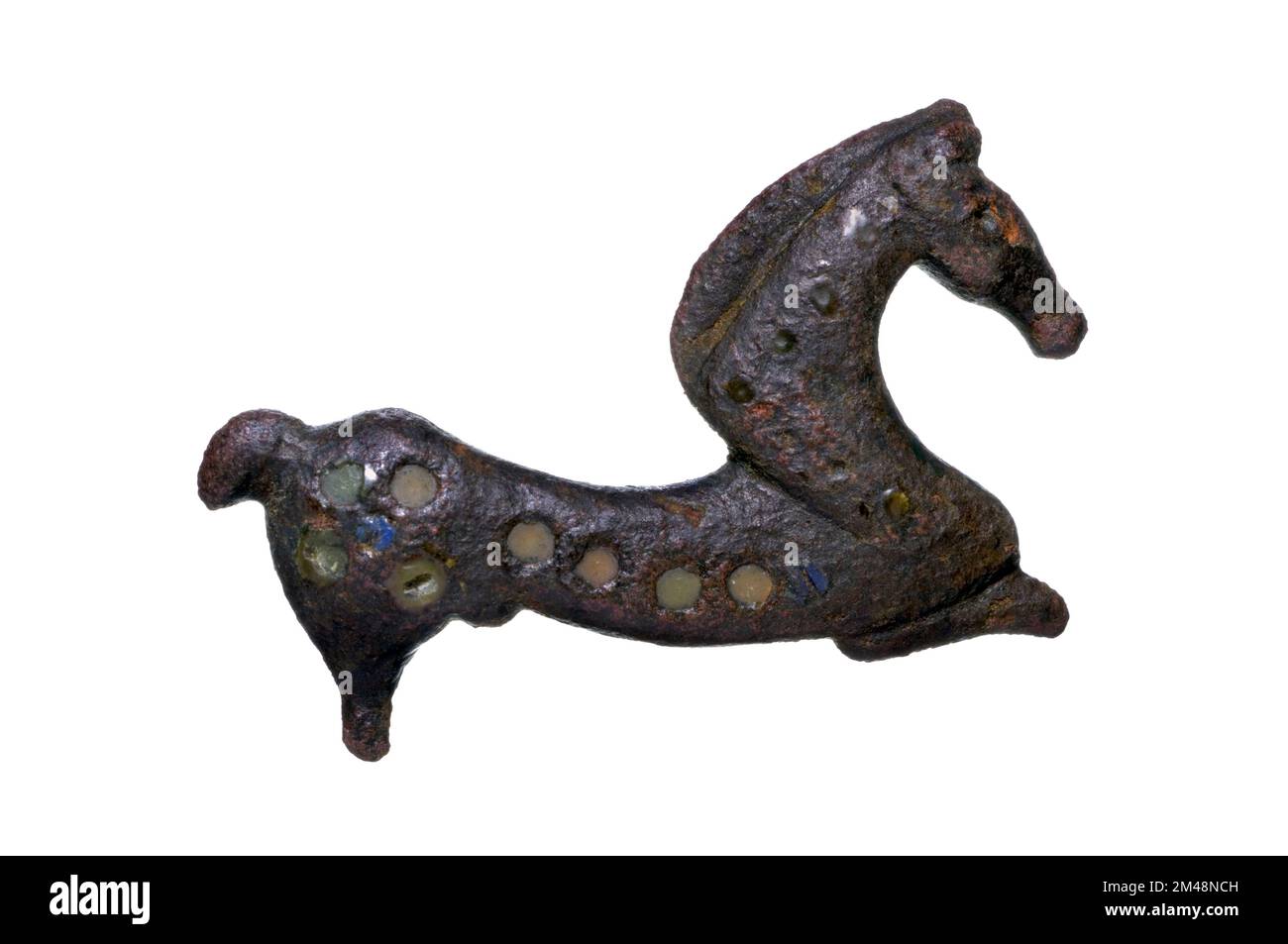 Roman Horse Brooch Stock Photo