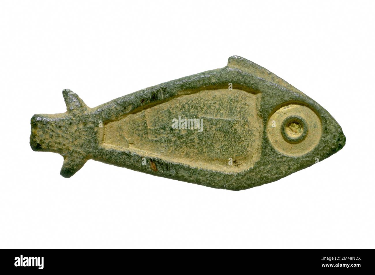 Roman Fish Brooch Stock Photo