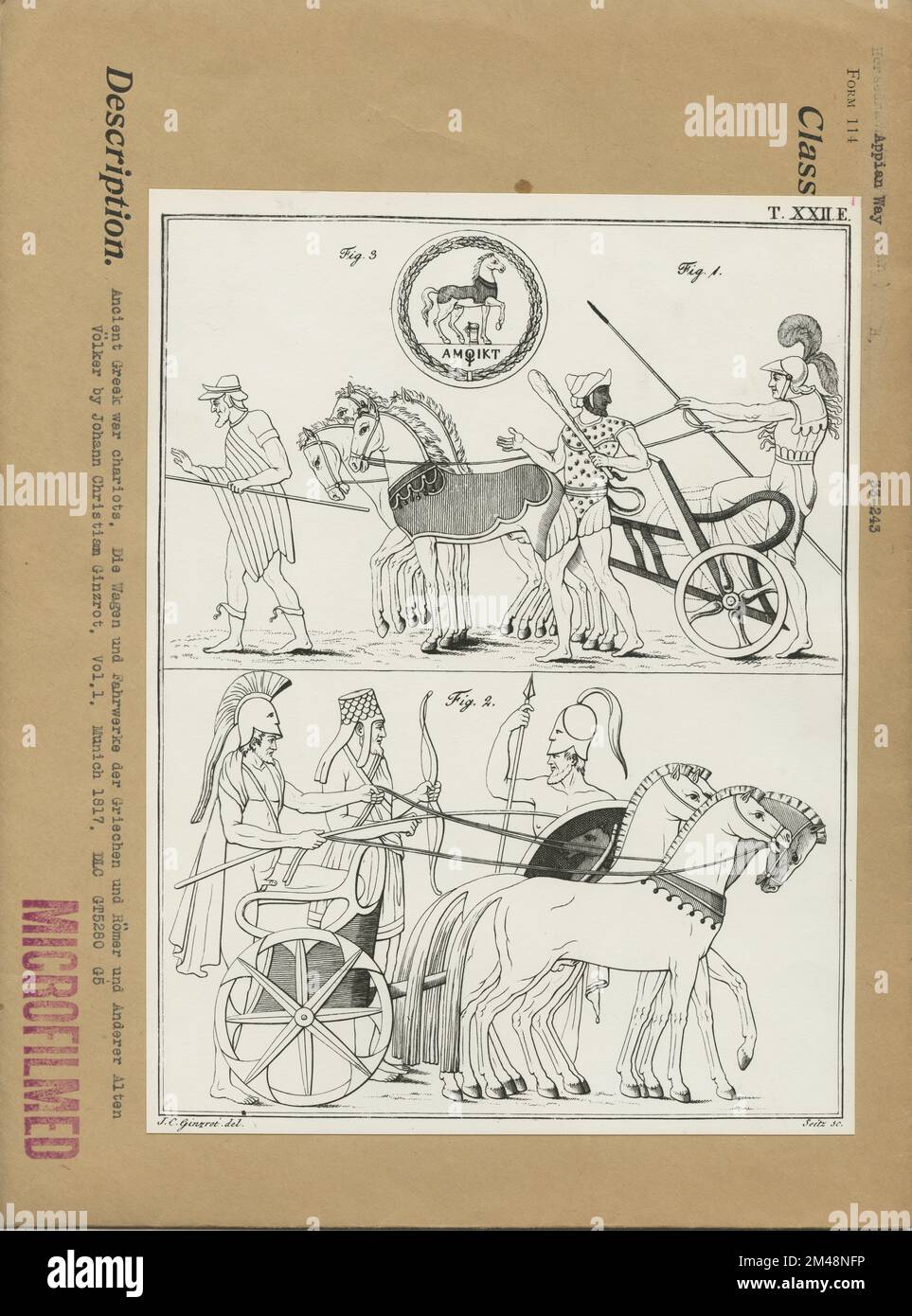 Ancient Greek War Chariots. Original caption: Ancient Greek war ...