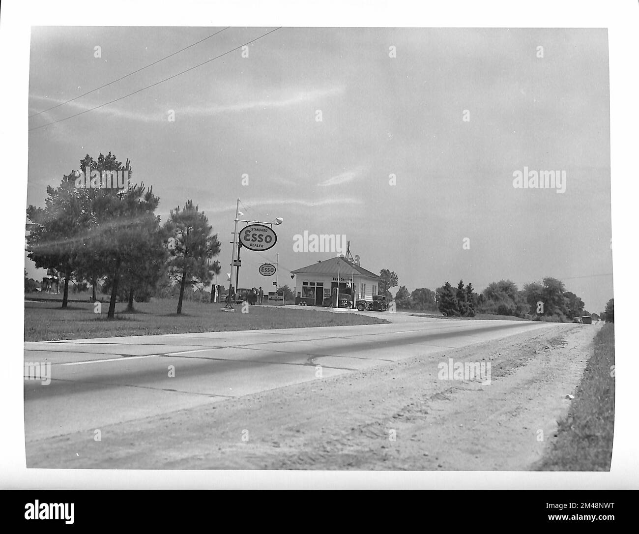 On U.S. 40 South of Elkton, Maryland. Original caption On U. S. 40