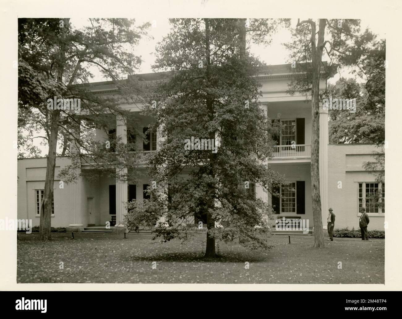 Home of Andrew Jackson "The Hermitage". Original caption: Home of