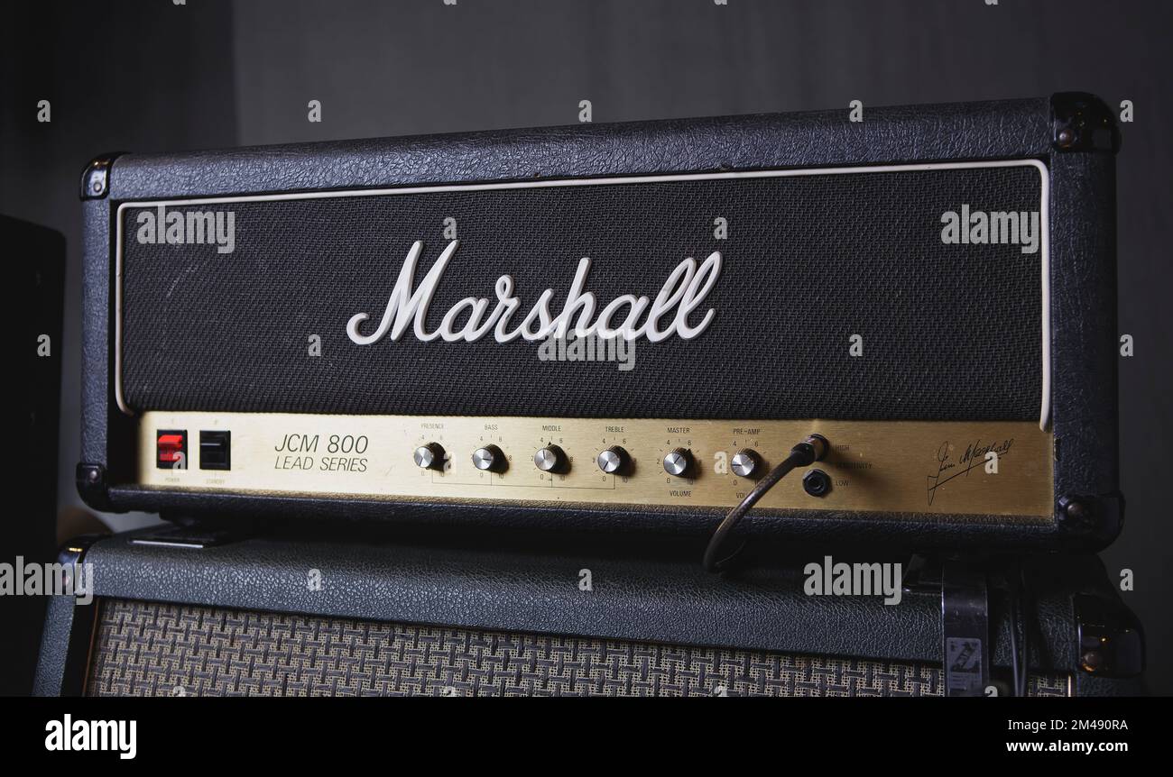 A Marshall JCM 800 Lead Series amplifier used by John Butler Stock