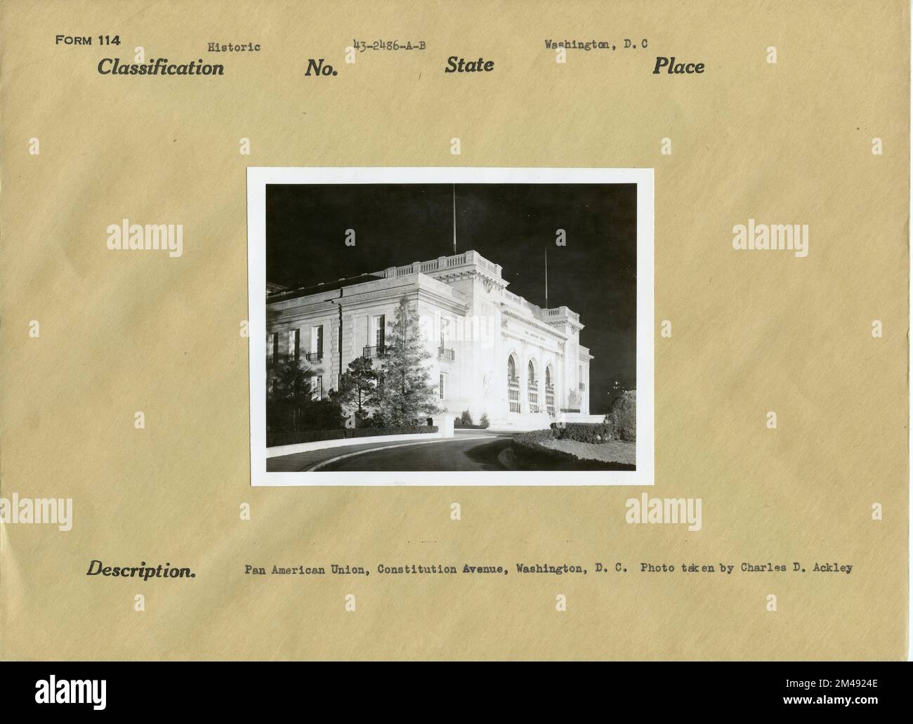 Pan american buildings dc hi-res stock photography and images - Alamy