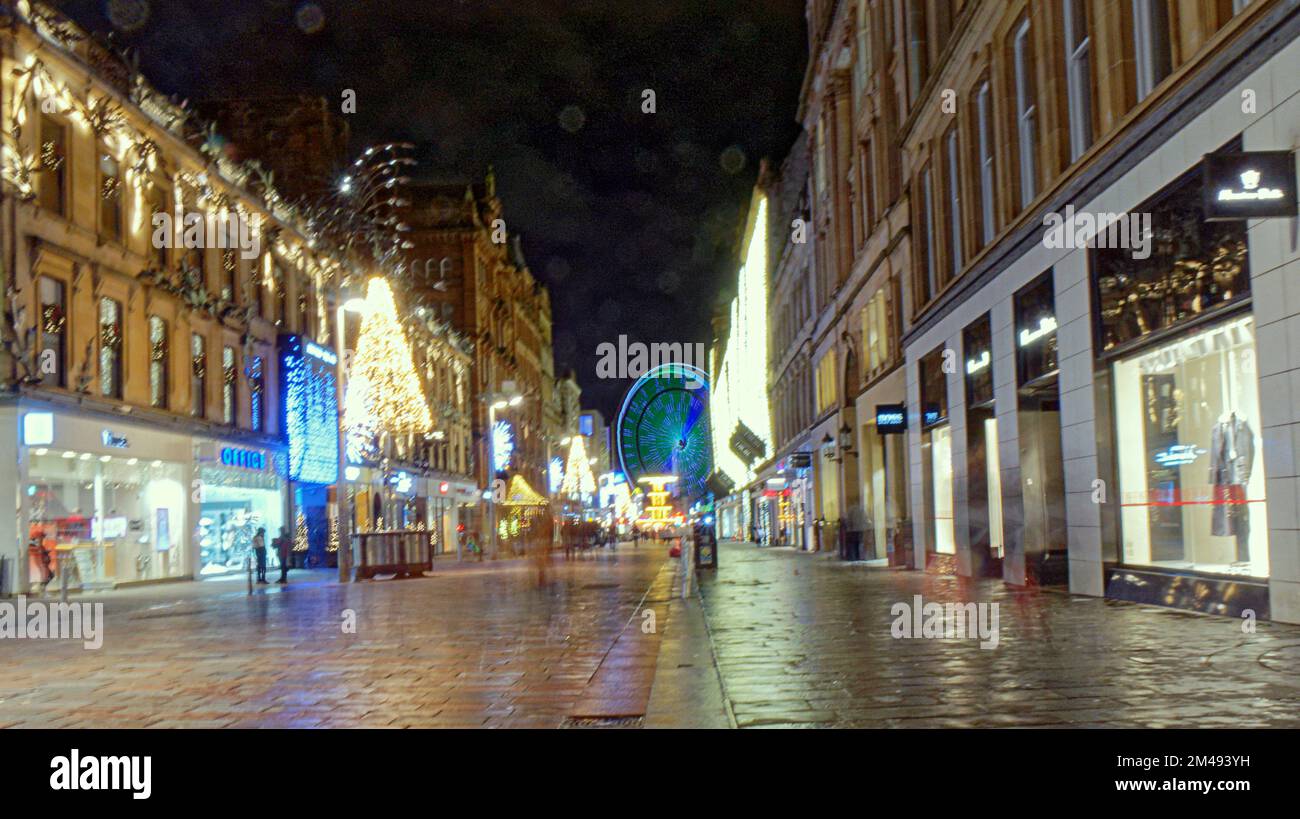 Glasgow, Scotland, UK 19th December, 2022. Style mile Christmas fair in
