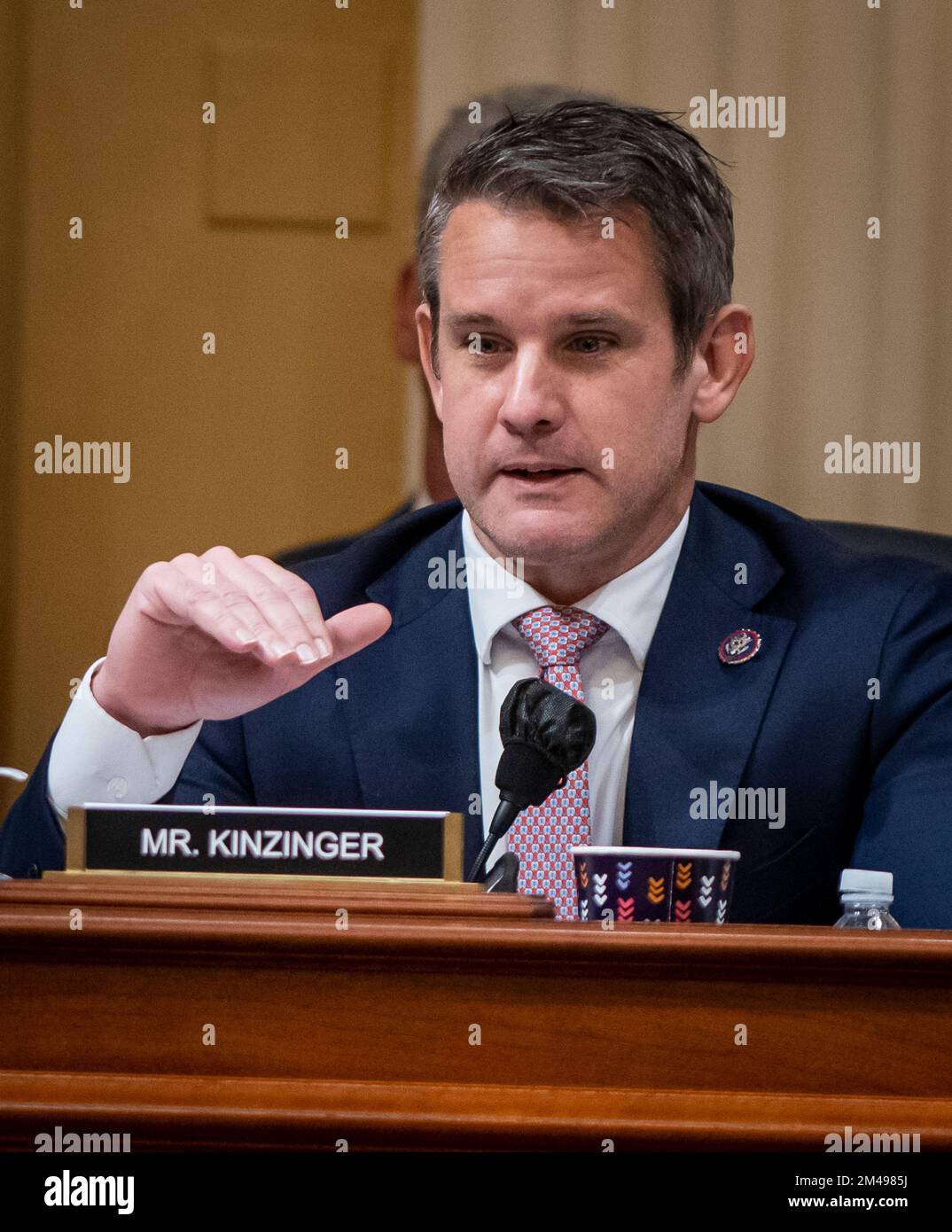 United States Representative Adam Kinzinger (Republican Of Illinois) Offers Remarks On Day Ten