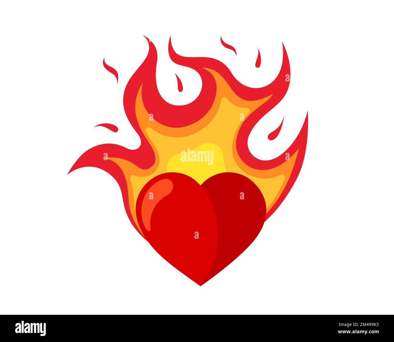 Heart of fire hi-res stock photography and images - Alamy