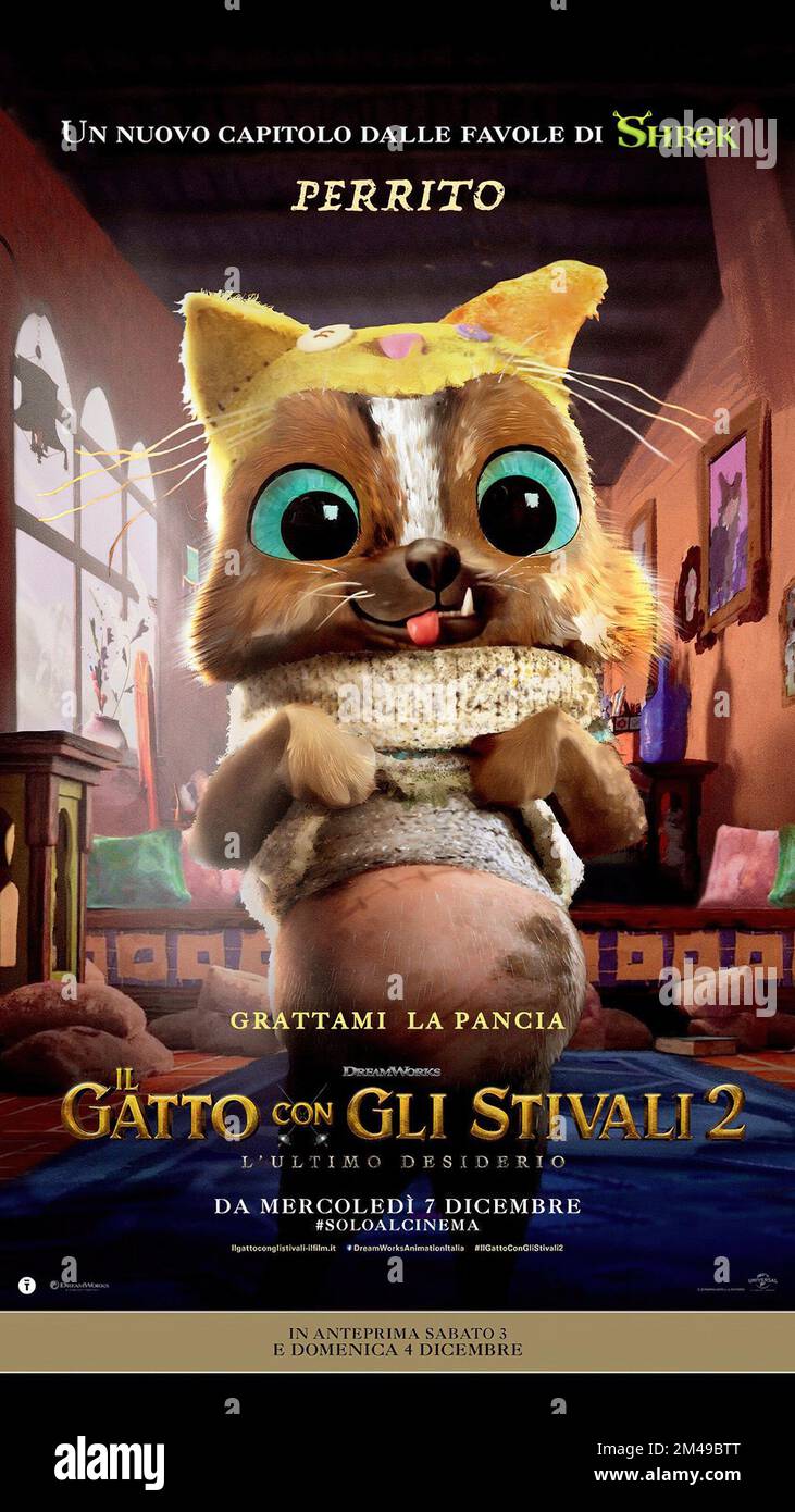 PUSS IN BOOTS THE LAST WISH, (aka (PUSS IN BOOTS 2 THE LAST WISH