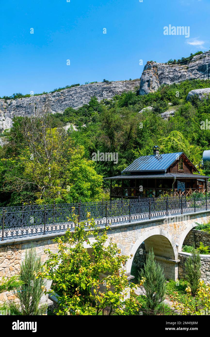 SvyatoUspenskiy Peshchernyy Monastry, Bakhchysarai, Crimea, Russia