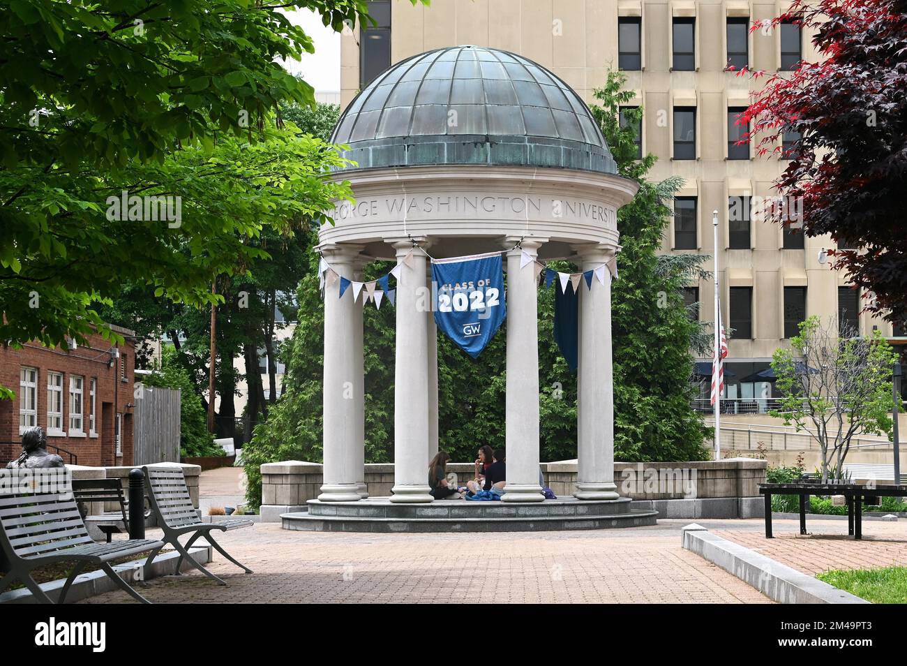 George Washington University Campus, Washington D. C. United States of America Stock Photo
