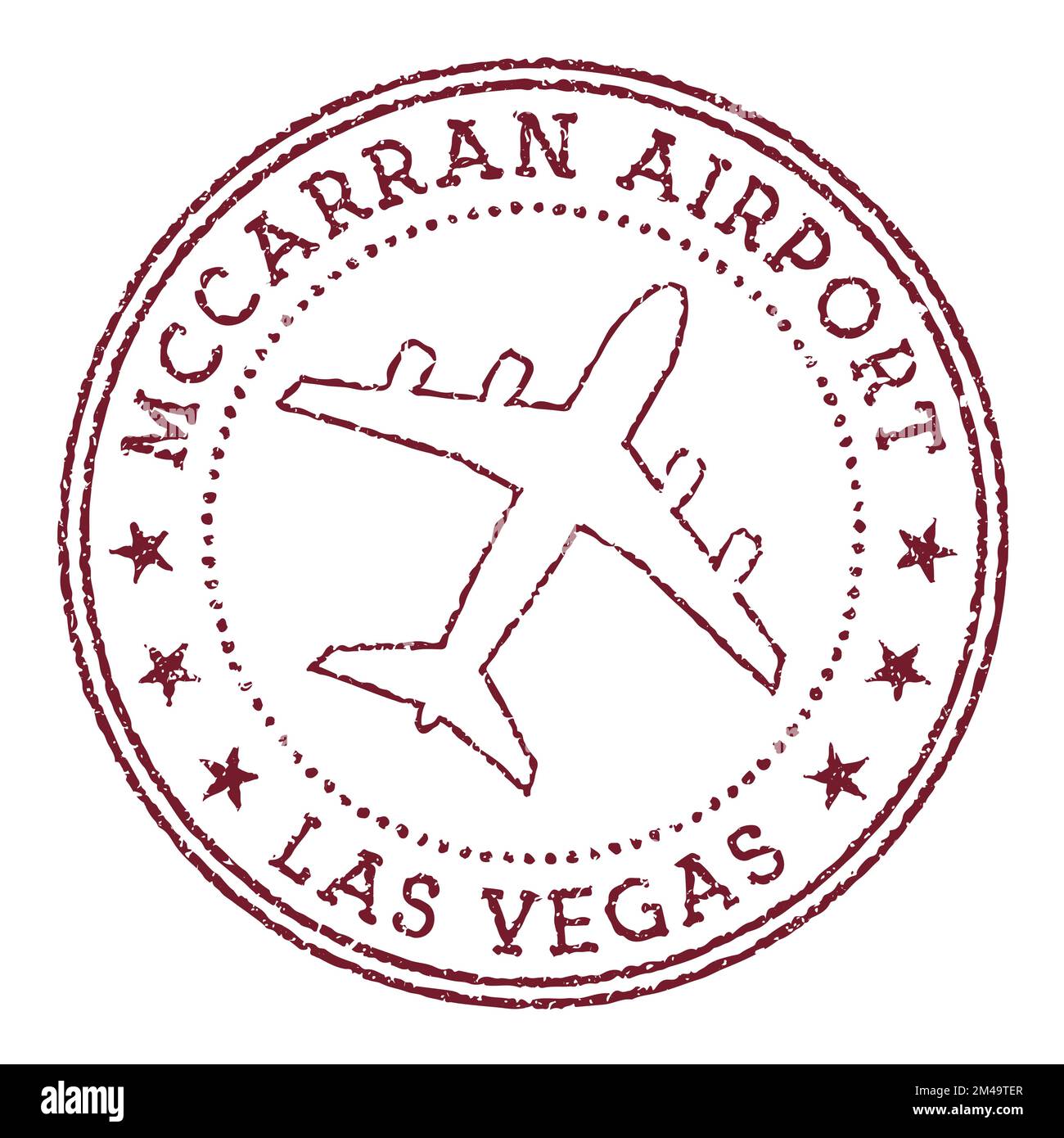 Las vegas airport stamp hi-res stock photography and images - Alamy