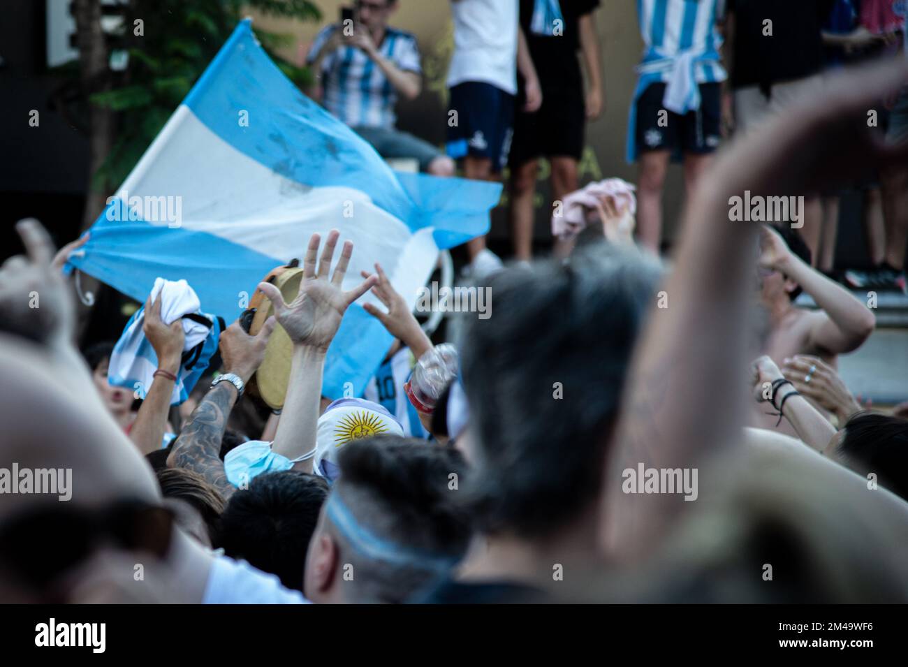 Buenos Aires, Argentina. 18th Dec, 2022. Soccer, World Cup 2022
