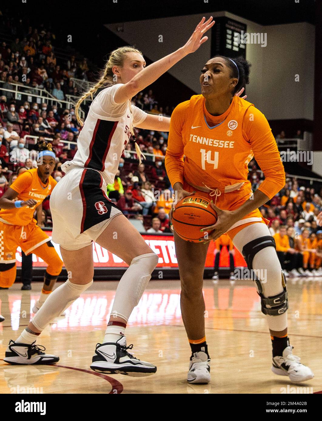 Palo Alto CA, USA. 18th Dec, 2022. A. Tennessee forward Jasmine