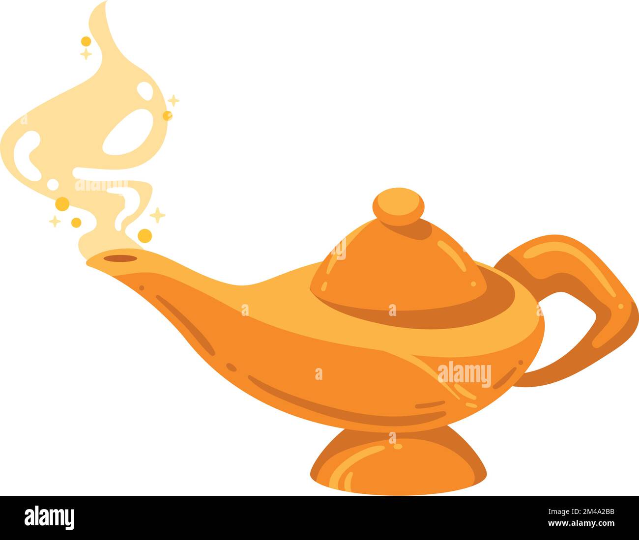 magic genie lamp Stock Vector Image & Art - Alamy