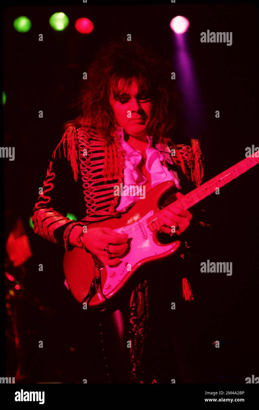 Yngwie Malmsteen 1989 Credit: Ross Pelton/MediaPunch Stock Photo