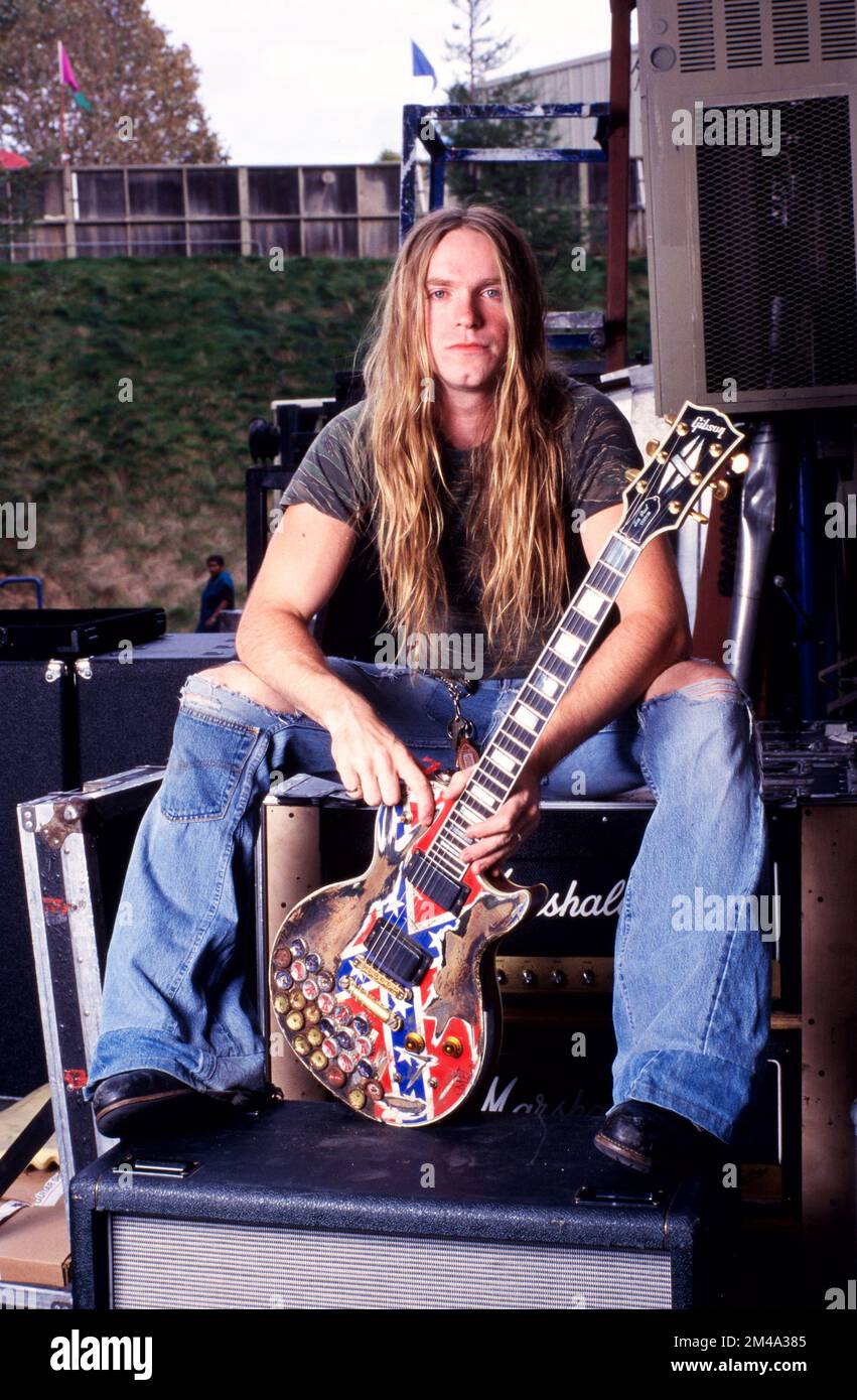 Zakk Wylde Confederate Flag Guitar