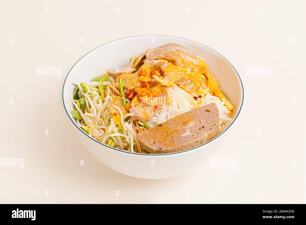 Bun mam nem, Vietnamese rice noodle with pork and fermented anchovy ...