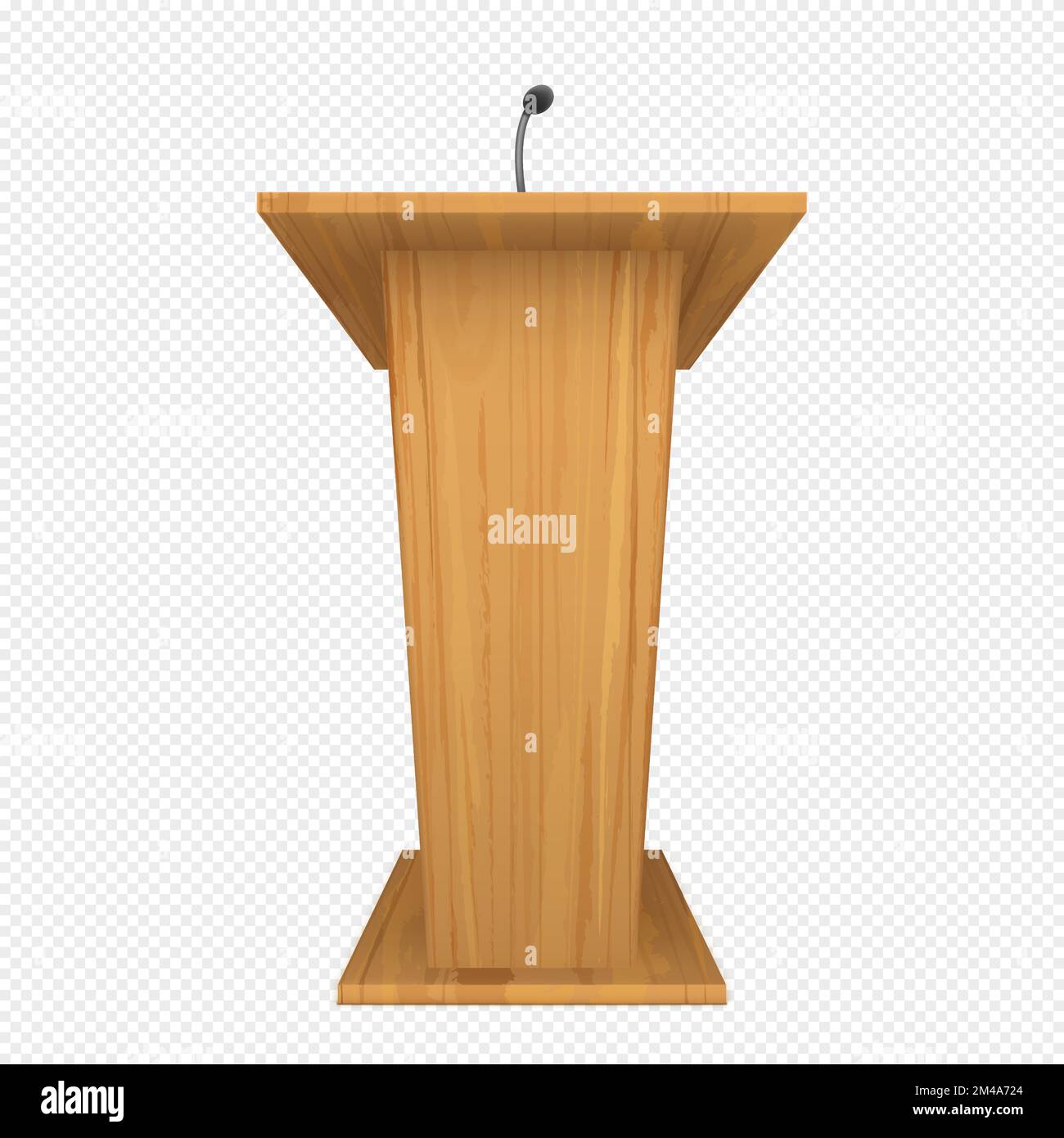 Empty Podium Press Stock Vector Images Alamy