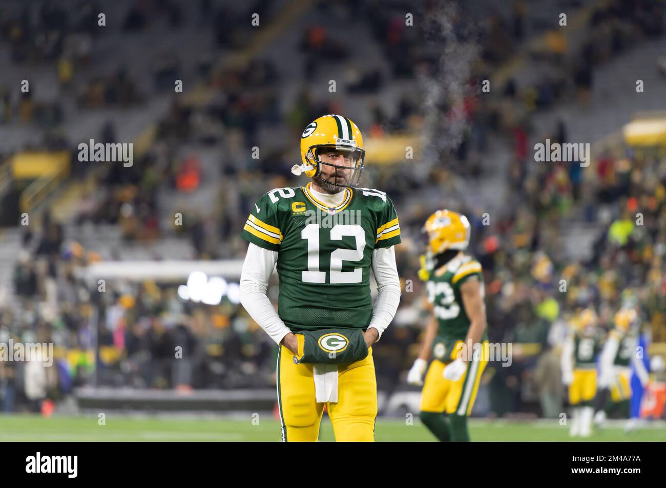 Erin andrews aaron rodgers hi-res stock photography and images - Alamy