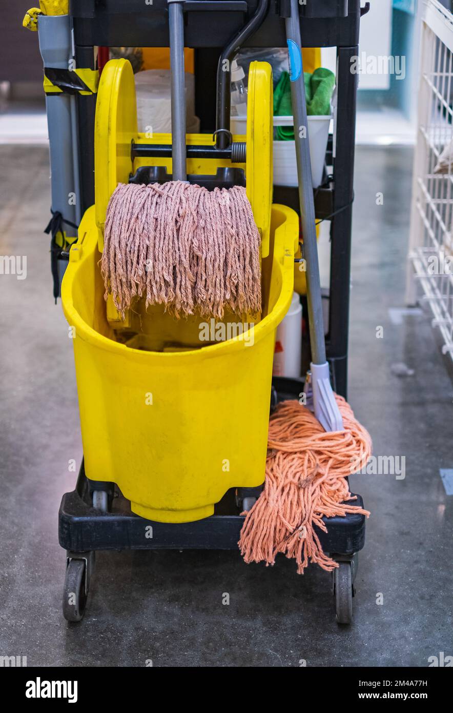 https://c8.alamy.com/comp/2M4A77H/daily-cleaning-equipment-shopping-mall-cleaning-equipment-cleaning-tools-nobody-selective-focus-2M4A77H.jpg