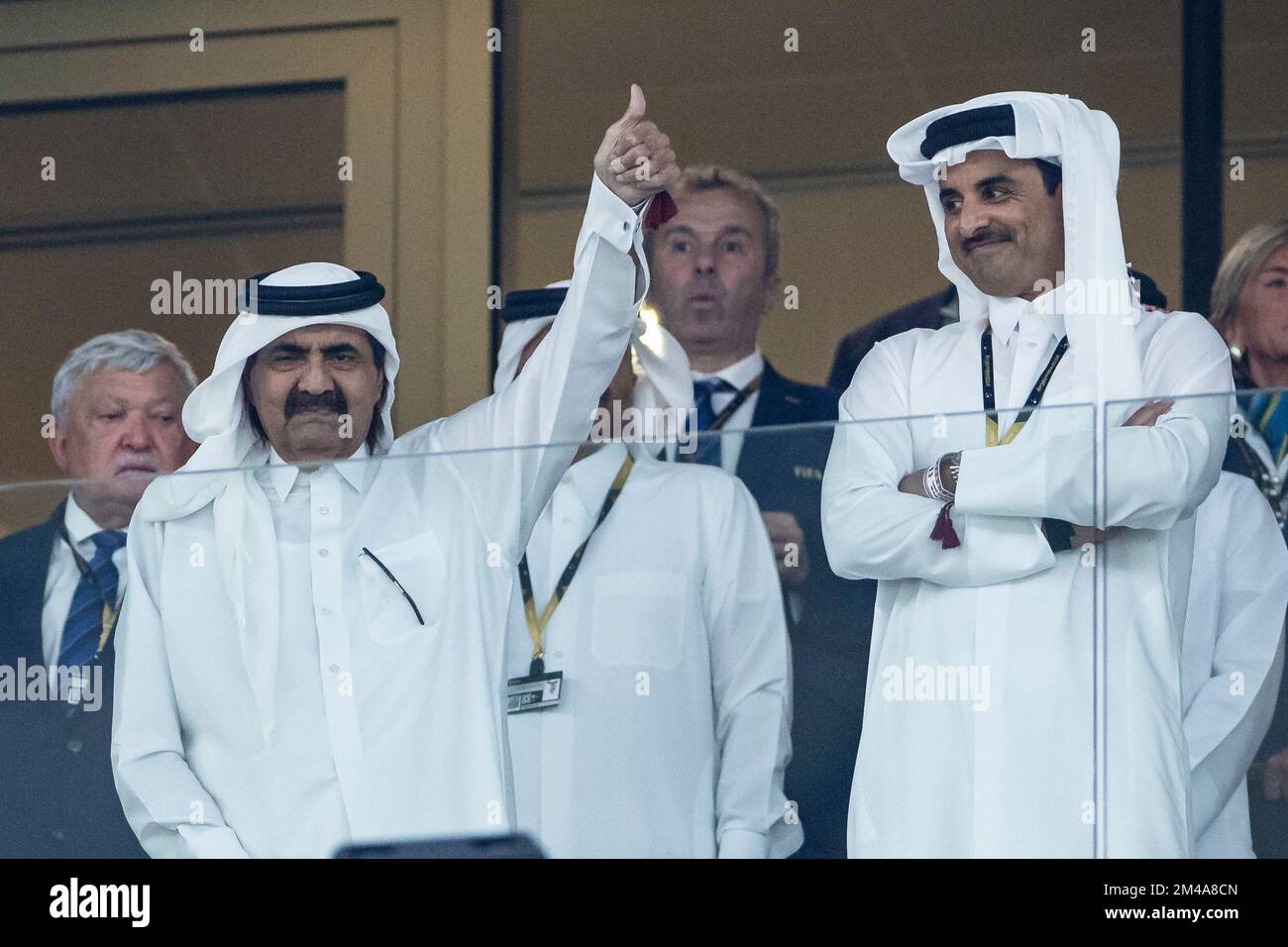 Lusail, Qatar. 18th Dec, 2022. Soccer: World Cup, Argentina - France ...