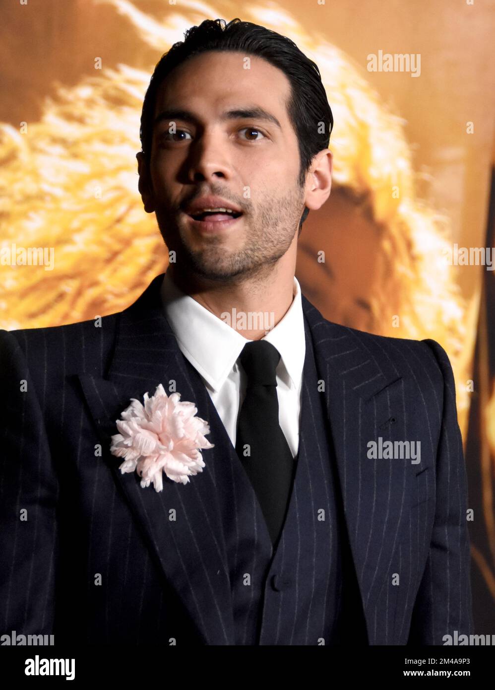 Los Angeles, California, USA 15th December 2022 Actor Diego Calva attends the Global Premiere Screening of 'Babylon' at Academy Museum of Motion Pictures on December 15, 2022 in Los Angeles, California, USA. Photo by Barry King/Alamy Stock Photo Stock Photo