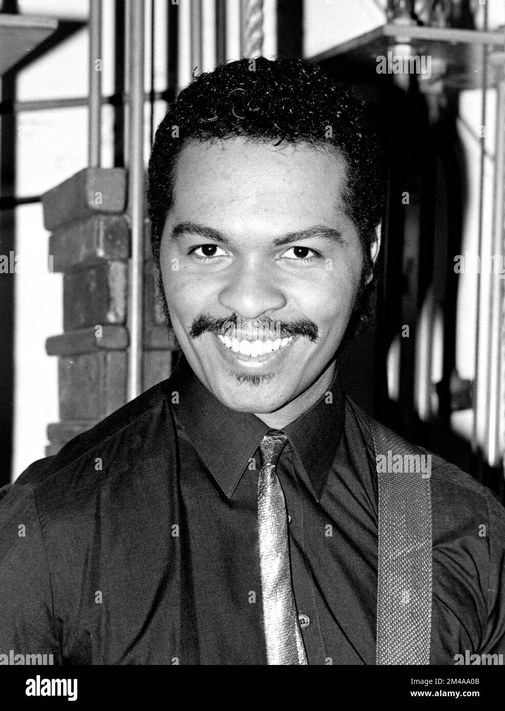Ray Parker Jr. backstage at "Solid Gold" in 1987 Credit Ron Wolfson