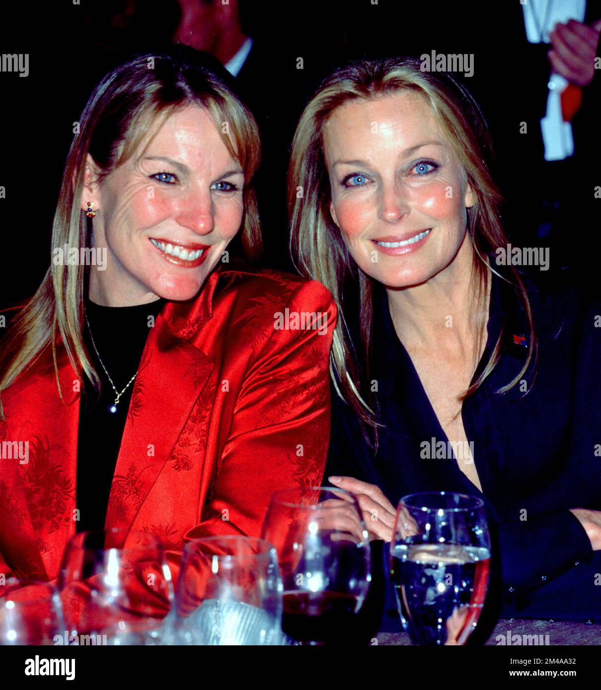 Bo Derek & her sister kelly attend the Muhammad Ali 'Celebrity Fight Night' for Parkinson's Disease at the Arizona Biltmore in Phoenix, AZ., 2002 Credit: Ron Wolfson  / MediaPunch Stock Photo