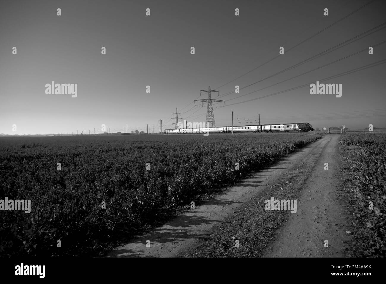 Arriva Crosscountry Trains diesel class 220 Bombardier voyager train in