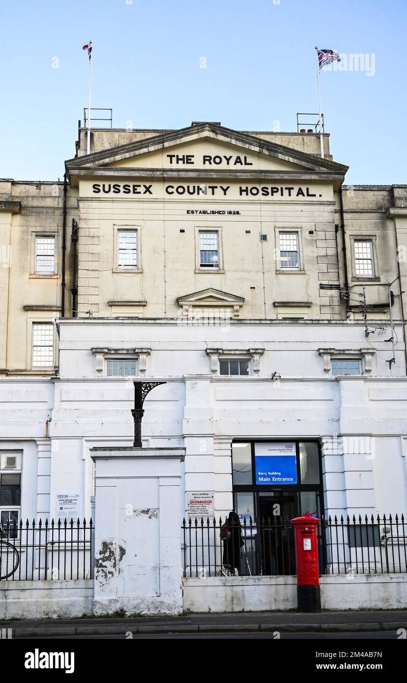 The Royal Sussex County Hospital ( RSCH ) in Brighton, England , UK