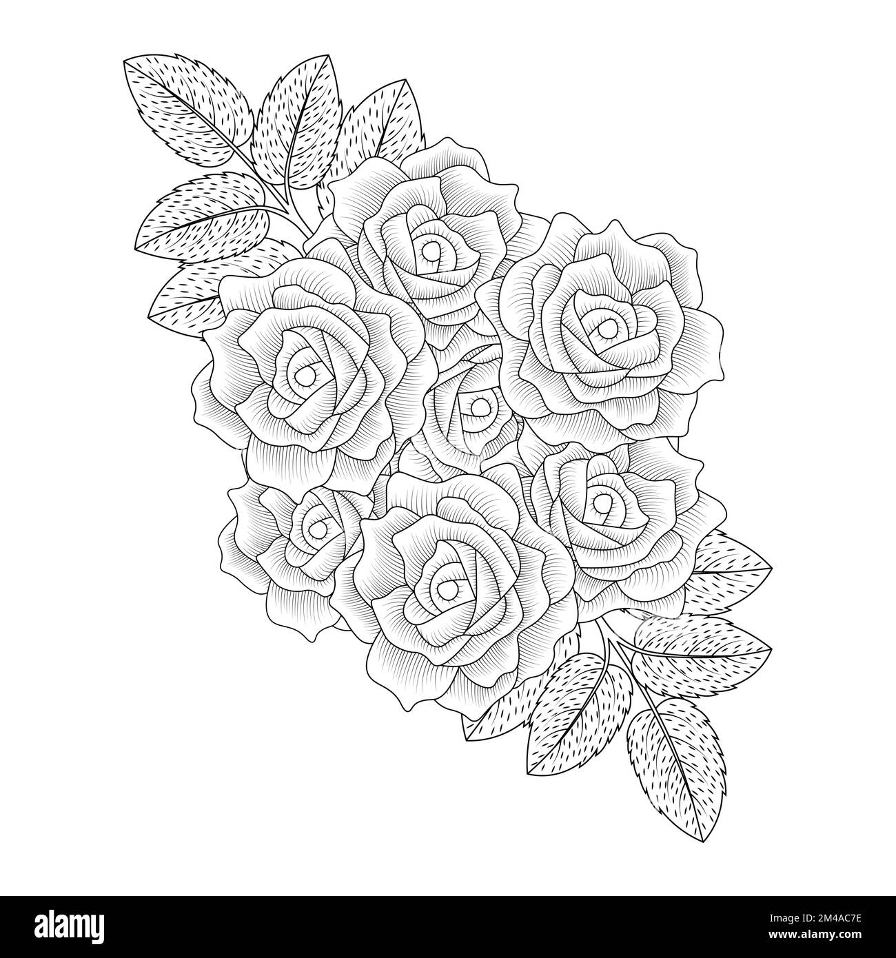 How to draw rose step by step: Realistic rose drawing easy with pencil-saigonsouth.com.vn