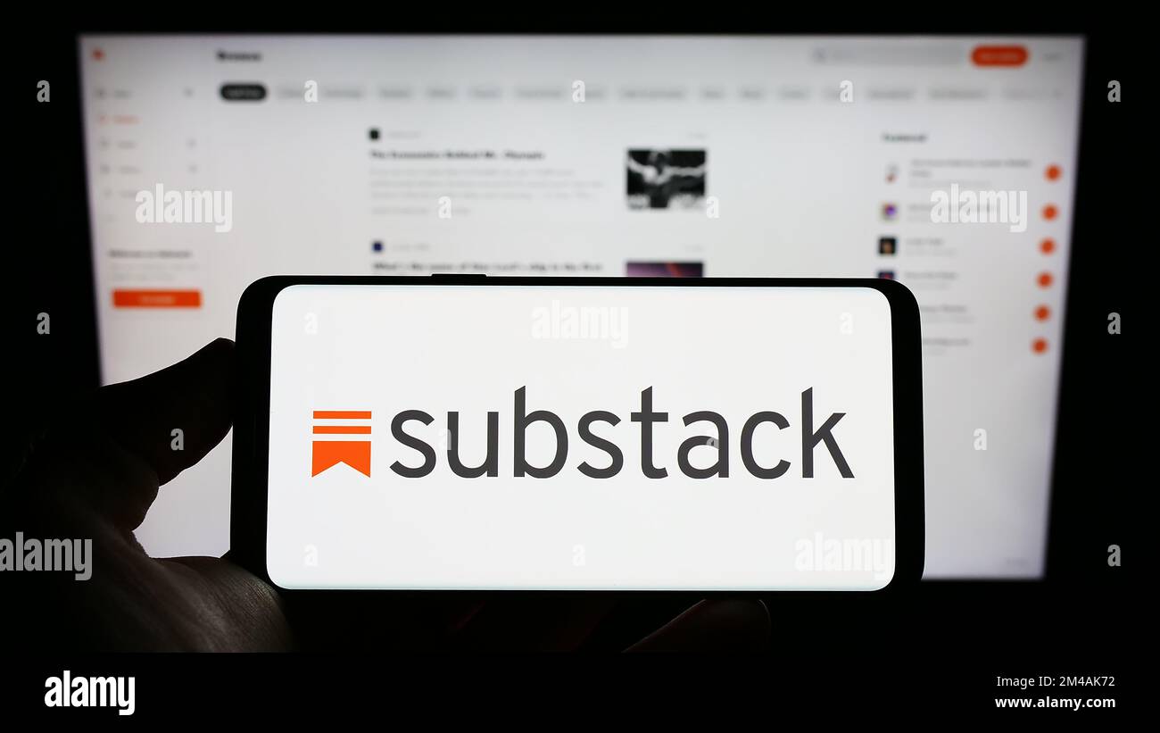 Substack logo hi-res stock photography and images - Alamy