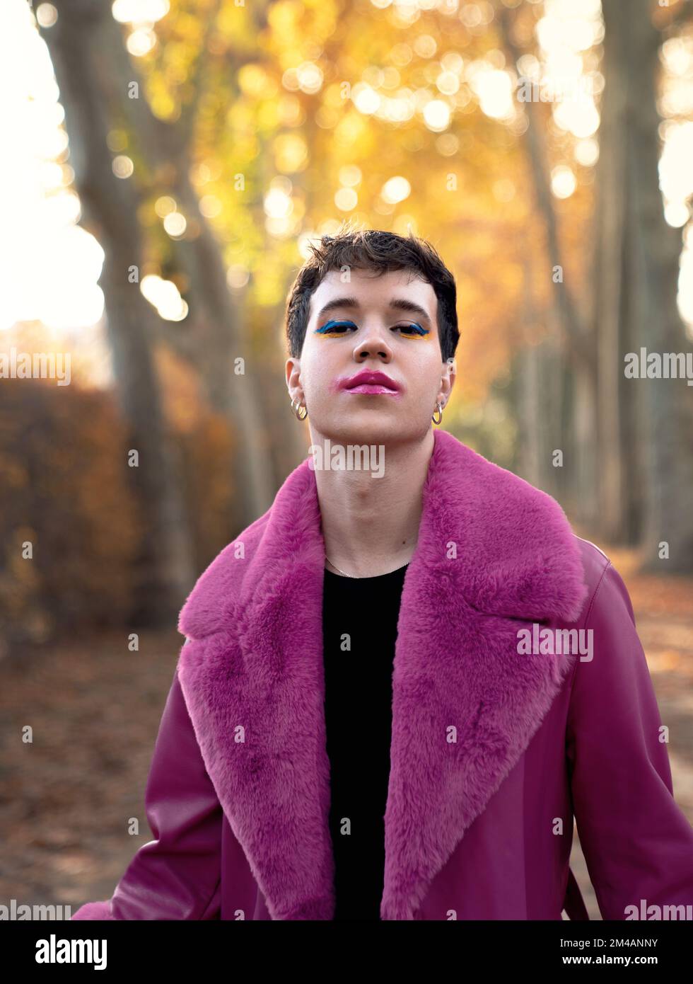 Fuchsia fur coat hotsell