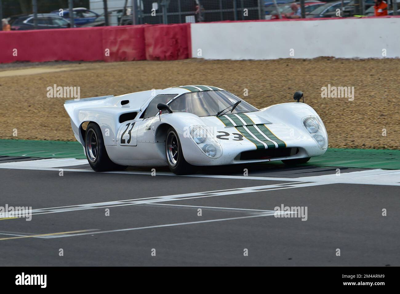 Alex Brundle, Lola T70 MK3B, Yokohama Trophy for Masters Sports Car Legends, a 50 minute race