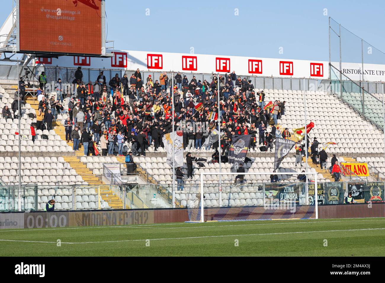 Fans of Modena during the Italian soccer Serie B match Como 1907 vs News  Photo - Getty Images