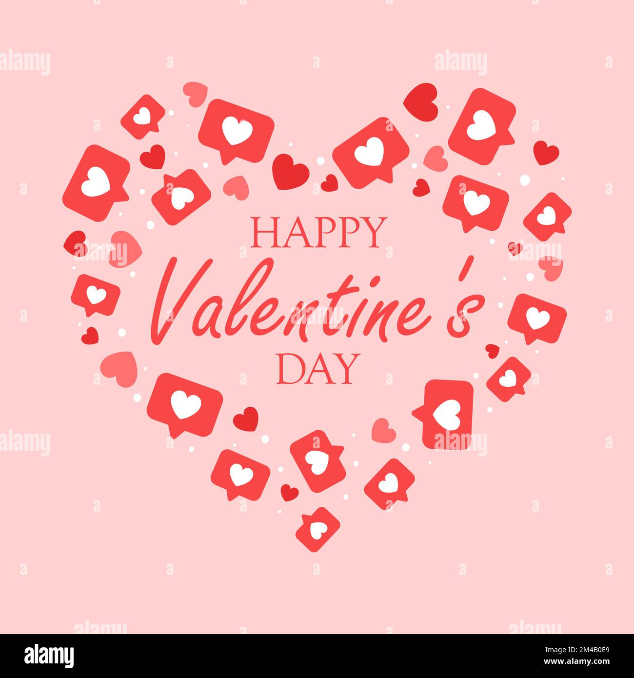 Love valentines day heart made Stock Vector Images - Alamy