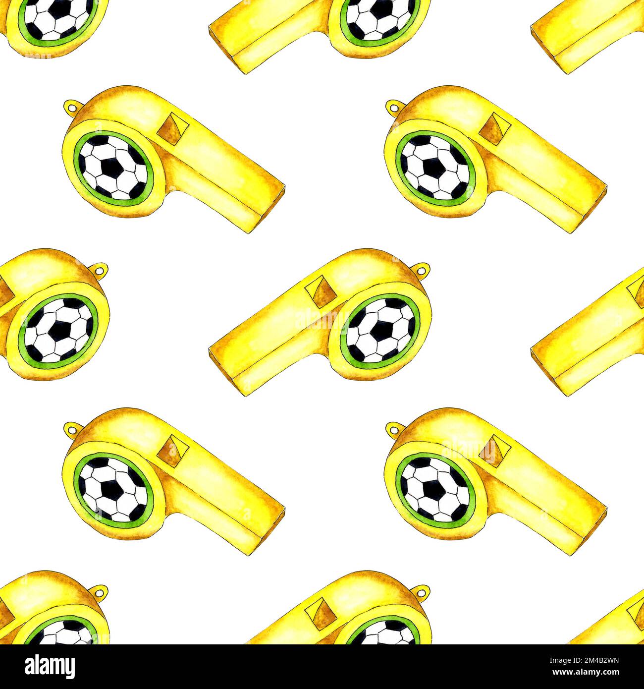 Referee Pattern Football referee illustration hi-res stock photography and images - Alamy