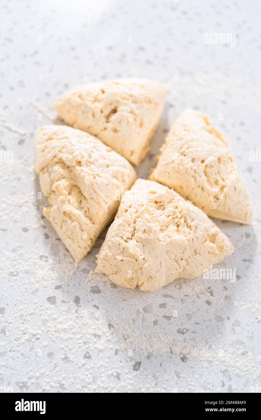Homemade naan dippers Stock Photo Alamy