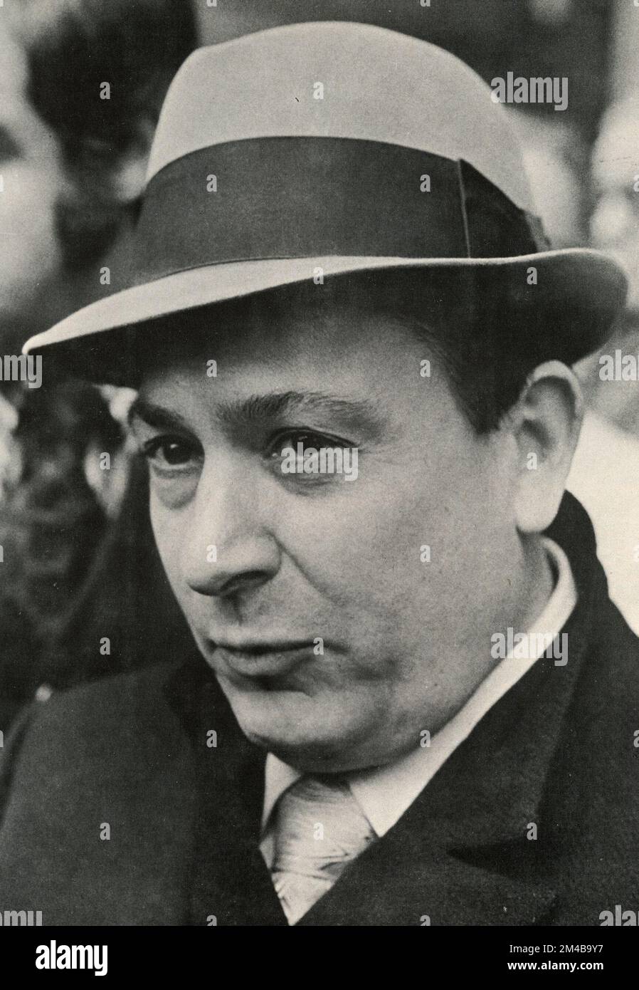 Italian-American gangster and mafia mobster Joe Colombo, USA 1950s Stock Photo