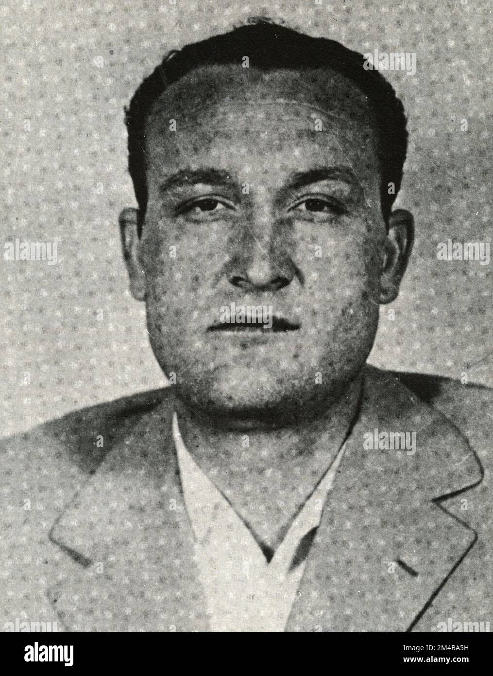 Italian gangster and mafia mobster Salvatore Greco, Italy 1960s Stock