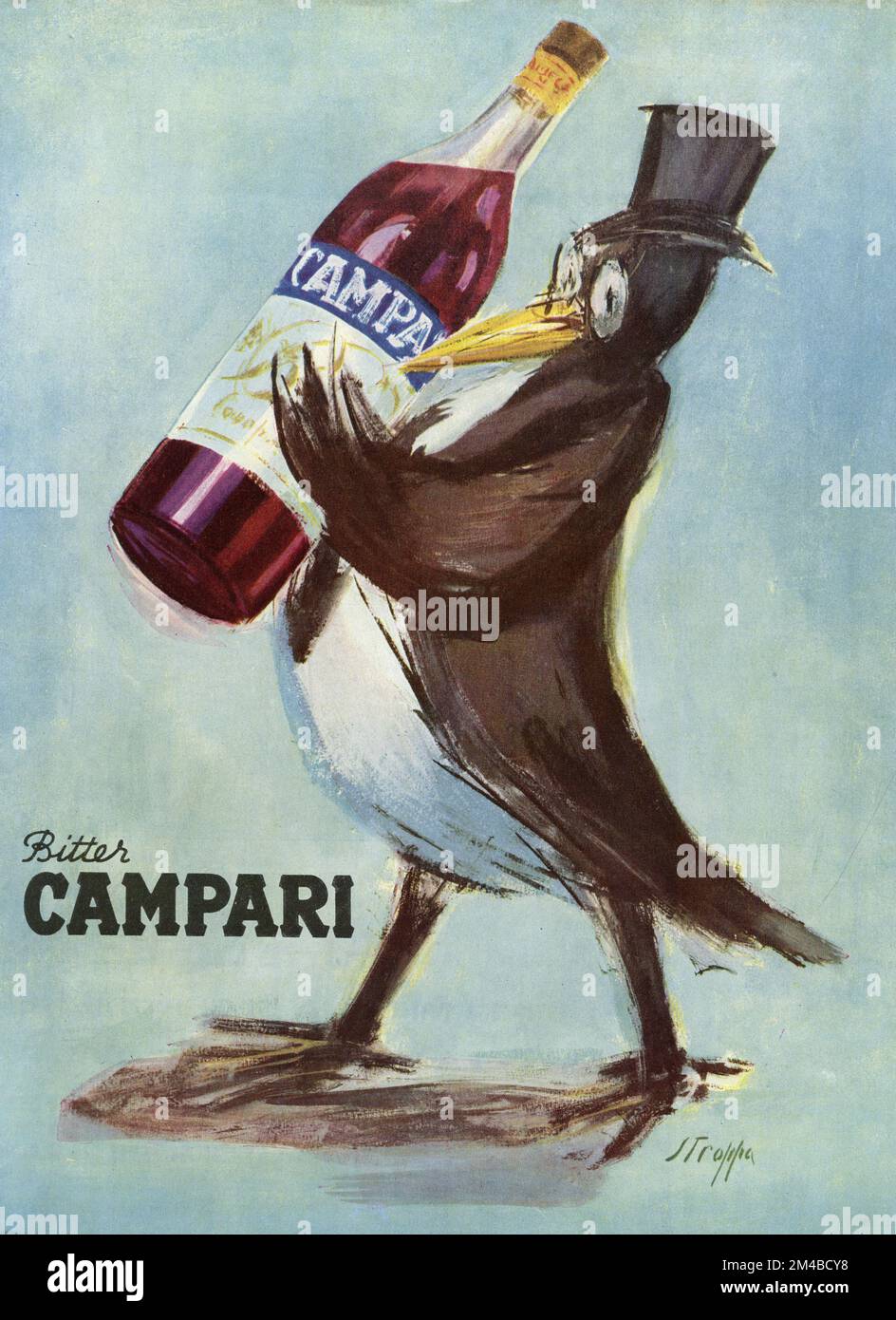 カンパリ 1955年 広告集 Bitter CAMPARI l'aperitivo Pubblicita