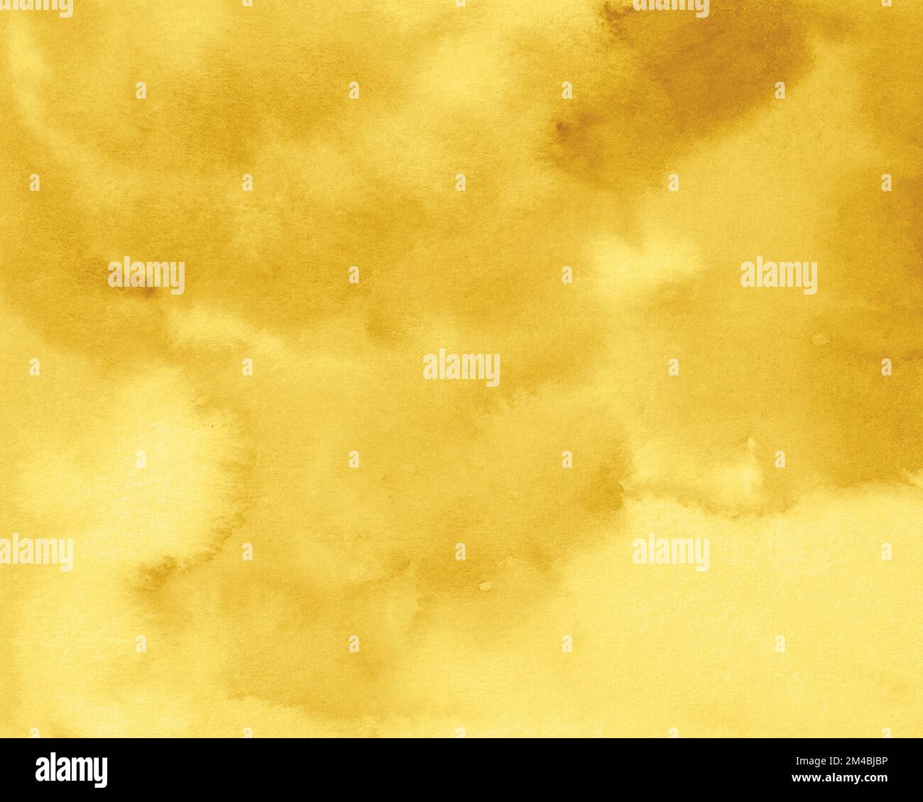 An illustration of a yellow watercolor texture background Stock Photo ...