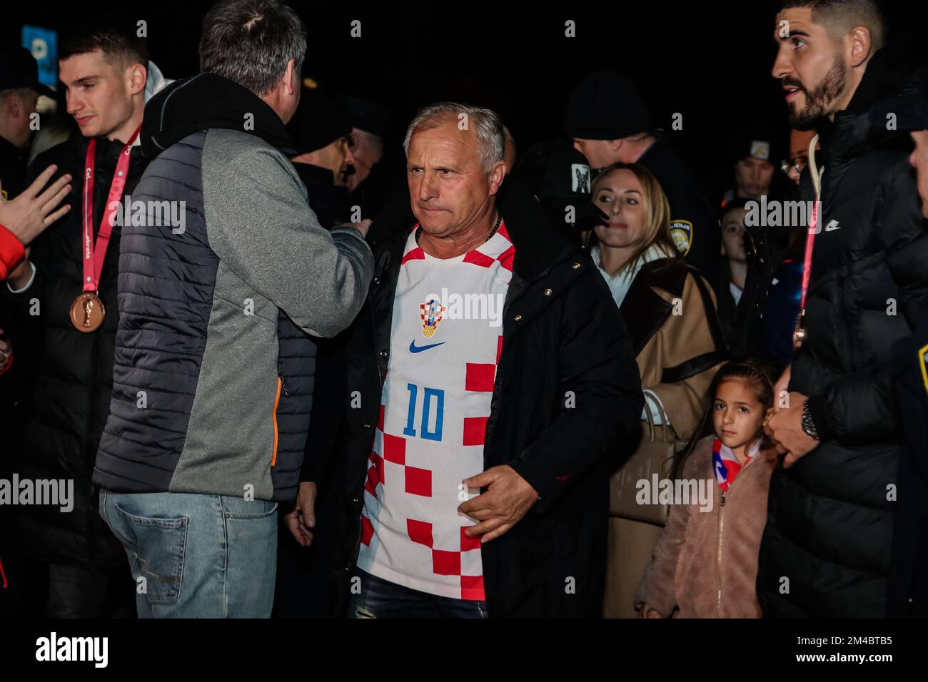 ceremony, football players, Qatar 2022, world cup, Croatian national football team, fans
