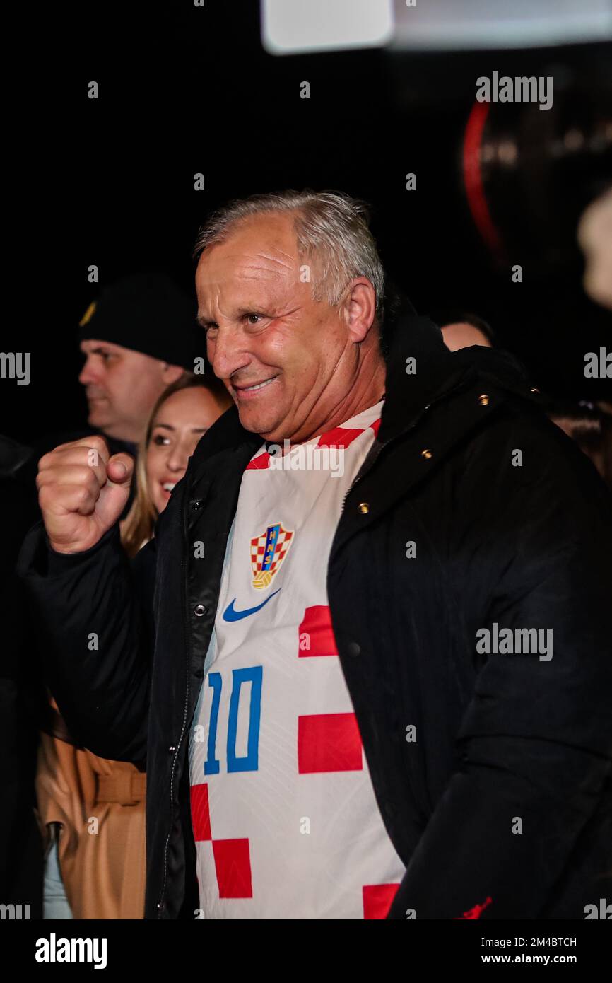 ceremony, football players, Qatar 2022, world cup, Croatian national football team, fans