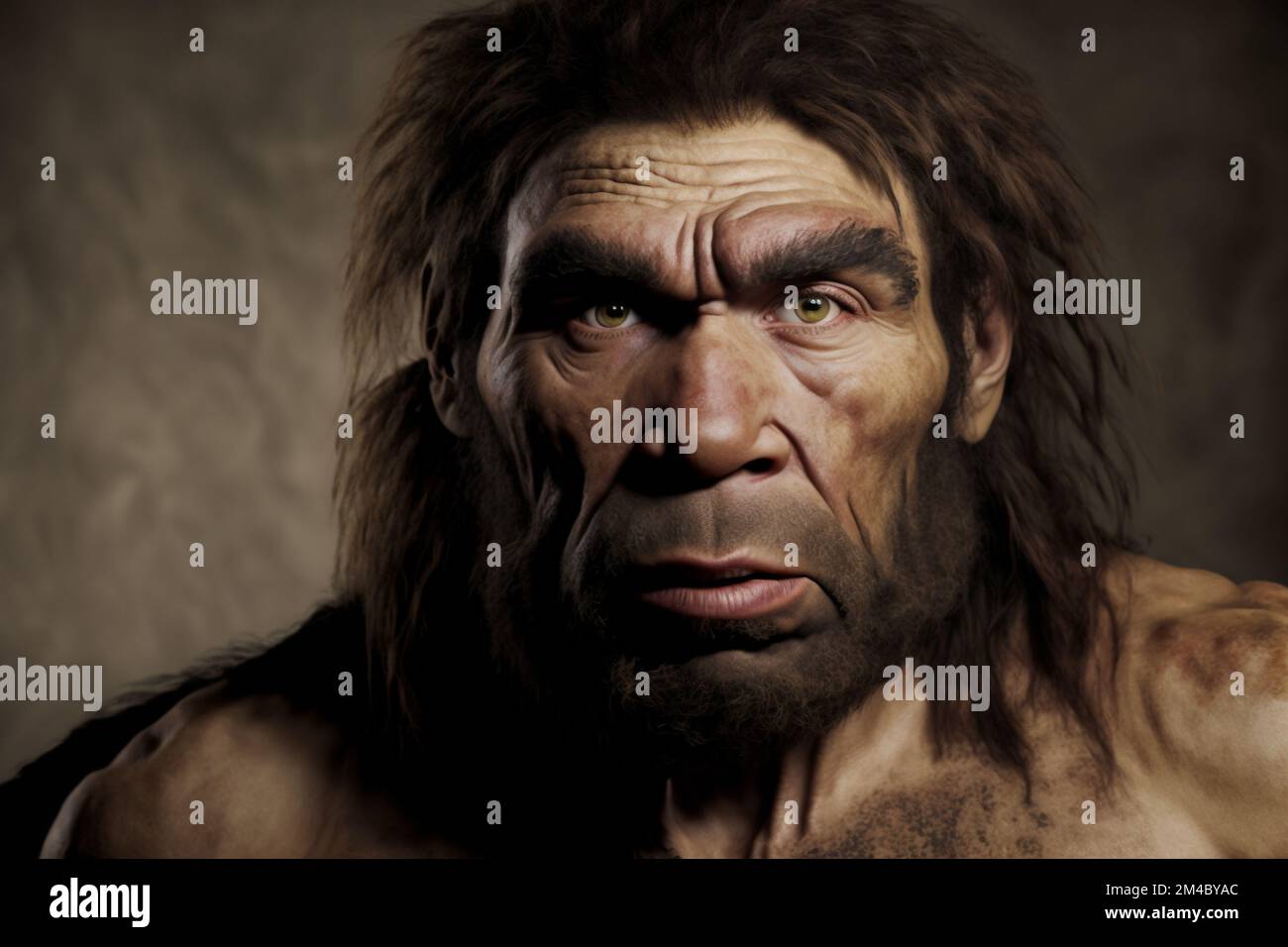 Prehistoric man illustration hi-res stock photography and images - Alamy