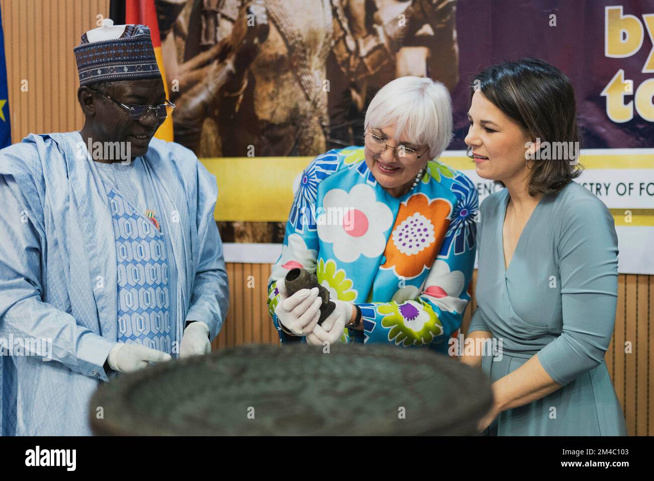 Nigeria,, December 20, 2022. Annalena Baerbock (Alliance 90/The Greens