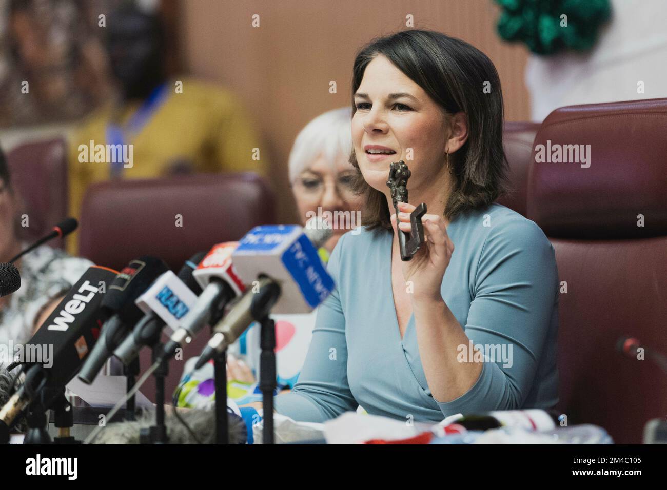Nigeria,, December 20, 2022. Annalena Baerbock (Alliance 90/The Greens