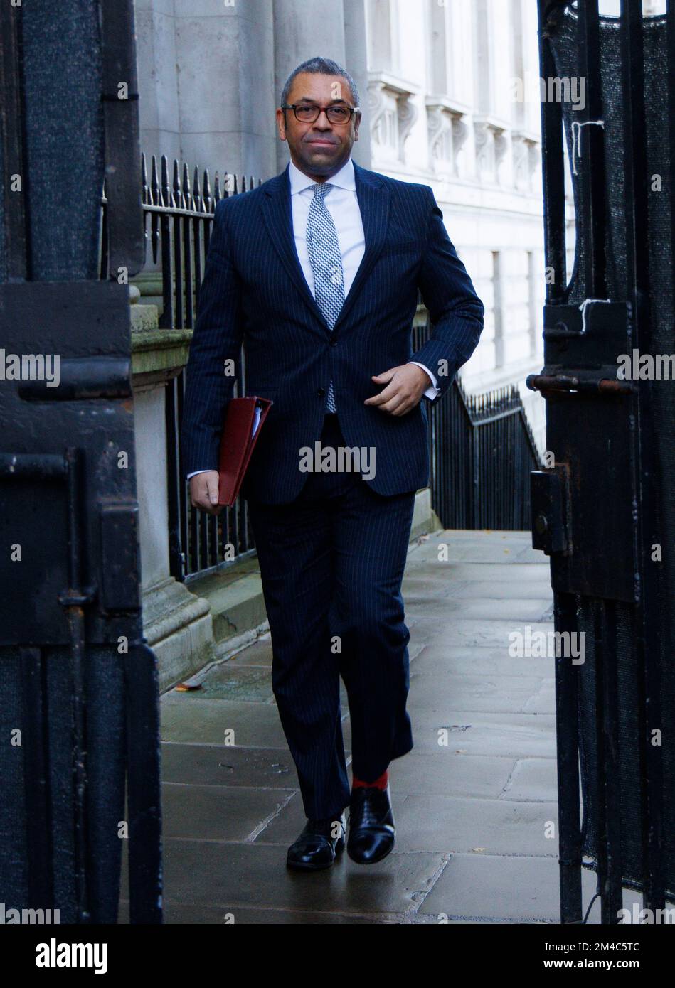 London, UK. 20th Dec, 2022. James Cleverly, Foreign Secretary, in Downing Street for a Cabinet meeting. Credit: Mark Thomas/Alamy Live News Stock Photo