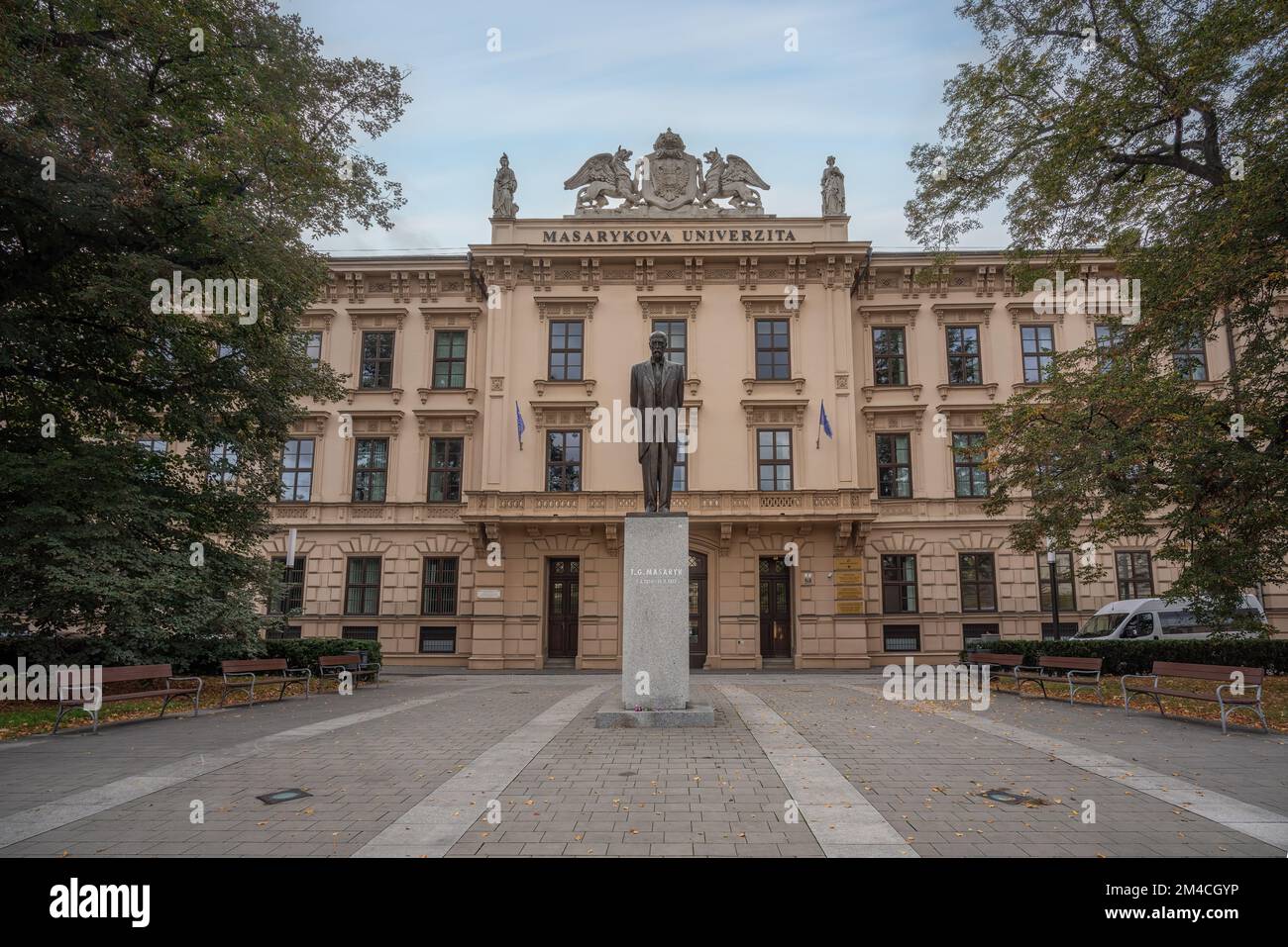 Masaryk University - Brno, Czech Republic Stock Photo